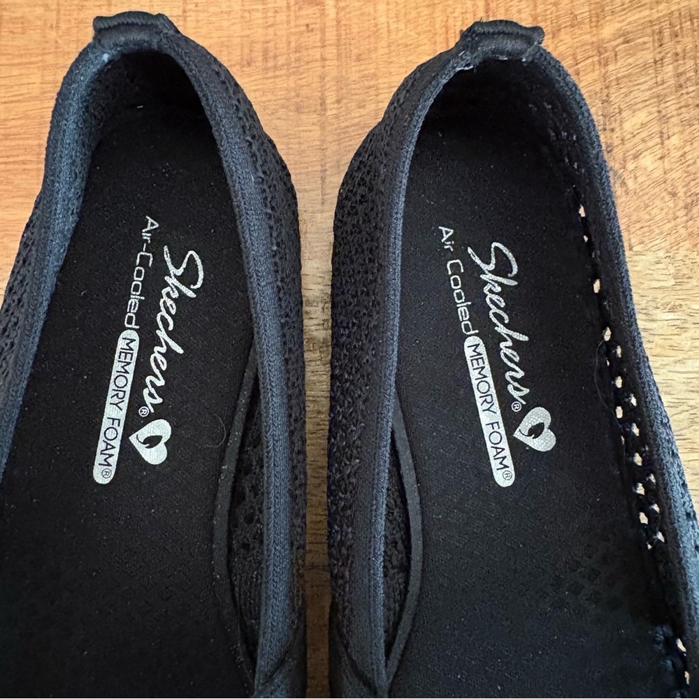 Skechers Cleo 2.0 Mary Jane Shoes Women’s Size 6.5M Black EUC - Picture 10 of 12